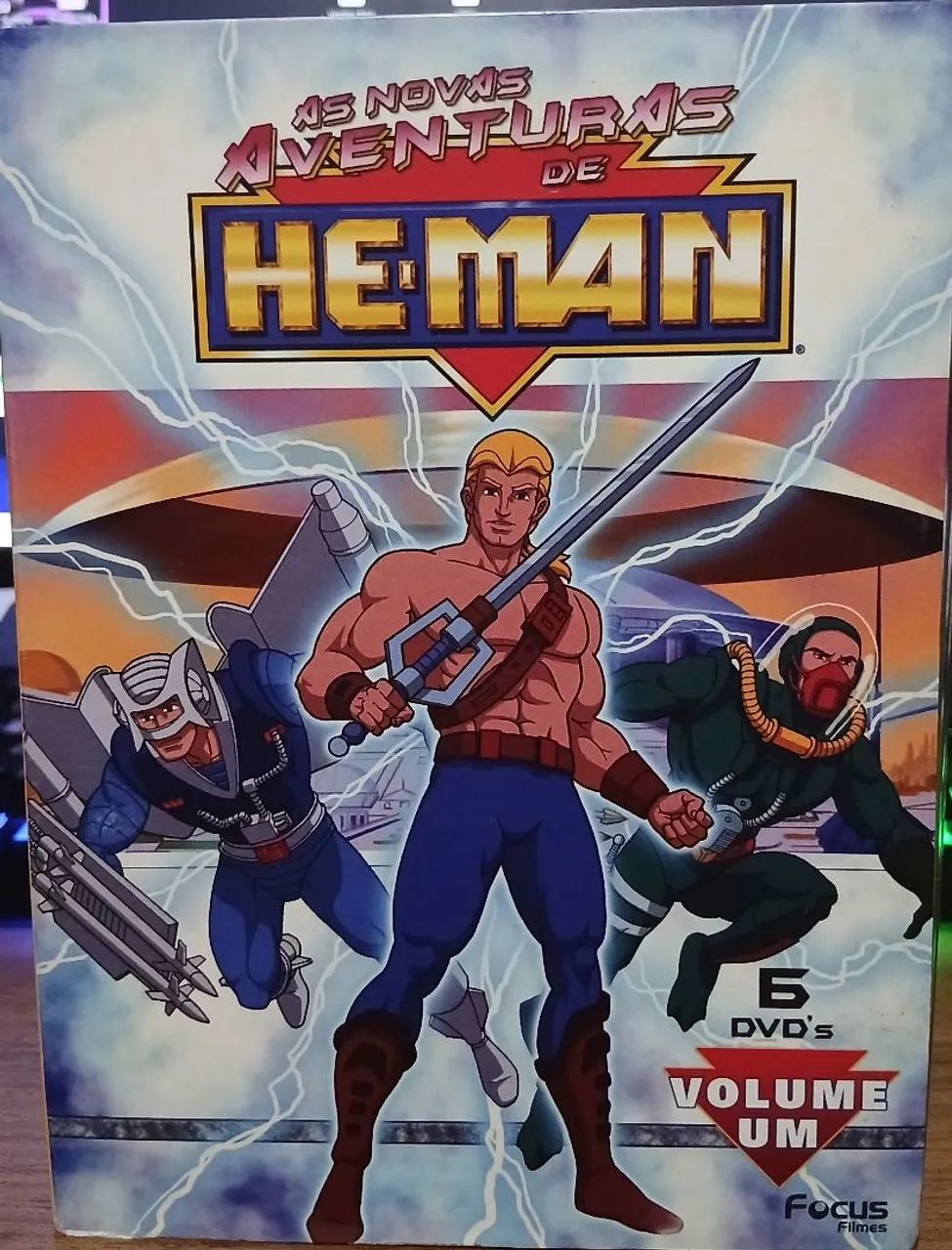Box Dvd As novas aventuras de He-man (6 discos)