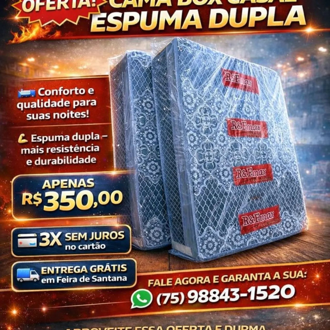 Cama Direto da Fábrica 
