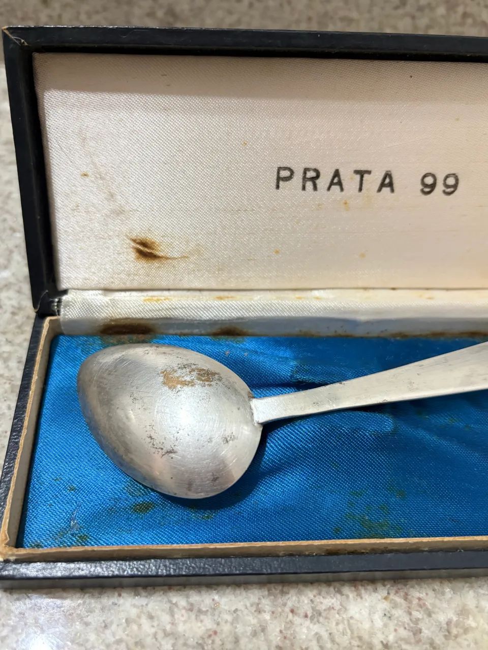 Colher infantil de prata  - Foto 3