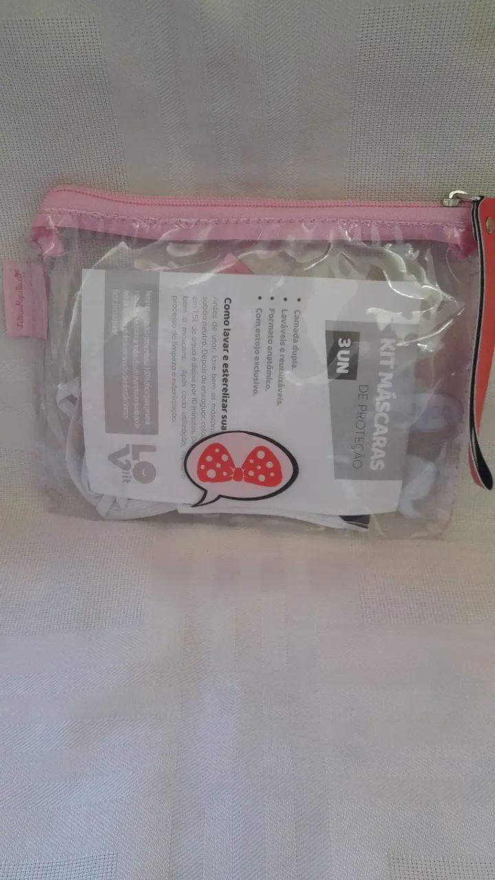 Kit máscara infantil menina - Foto 2