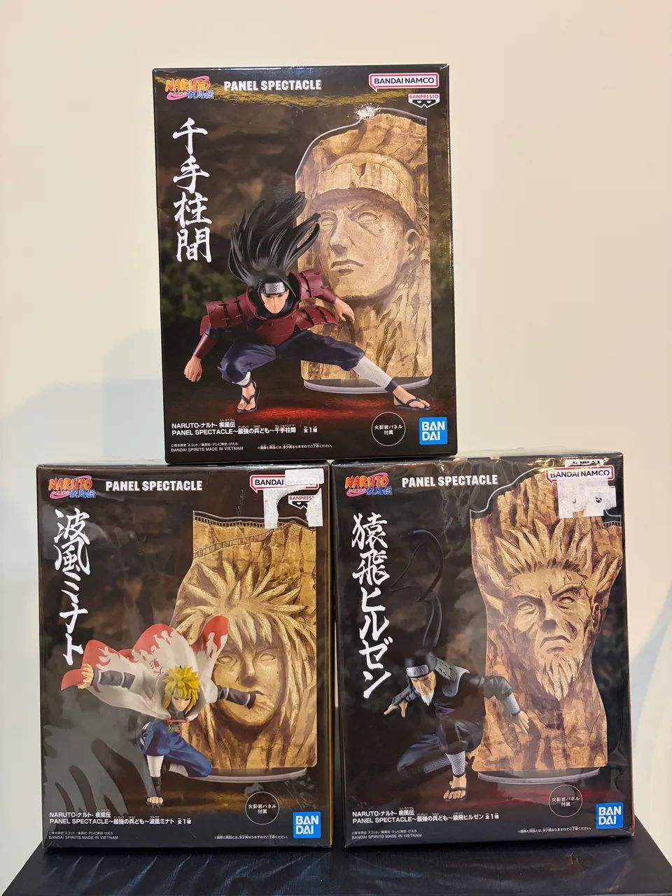 Kit Naruto Shippuden Panel Spectacle Hokages | Hashirama, Hiruzen e Minato 