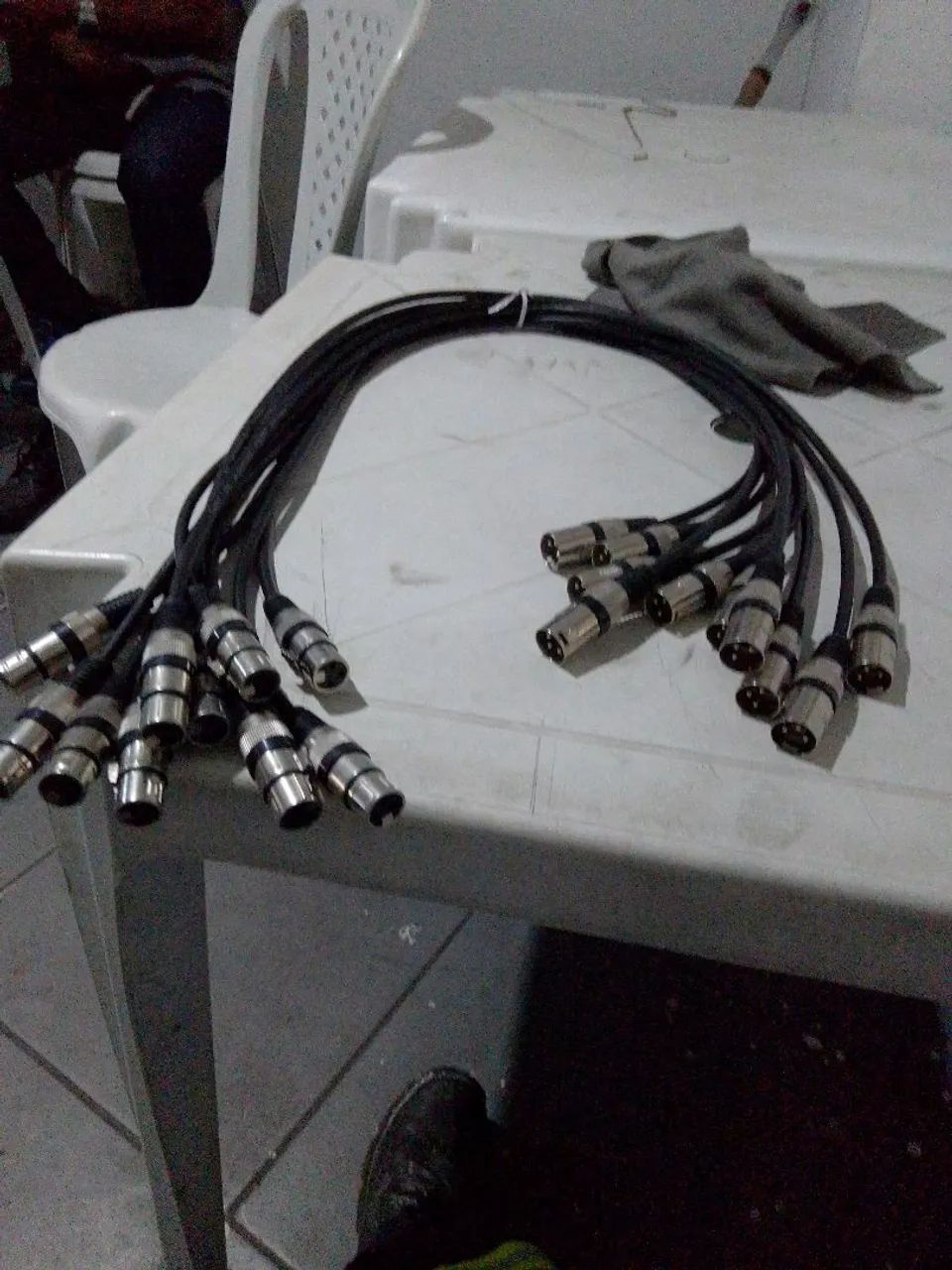 Cabo de microfone 10 cabos  - Foto 2