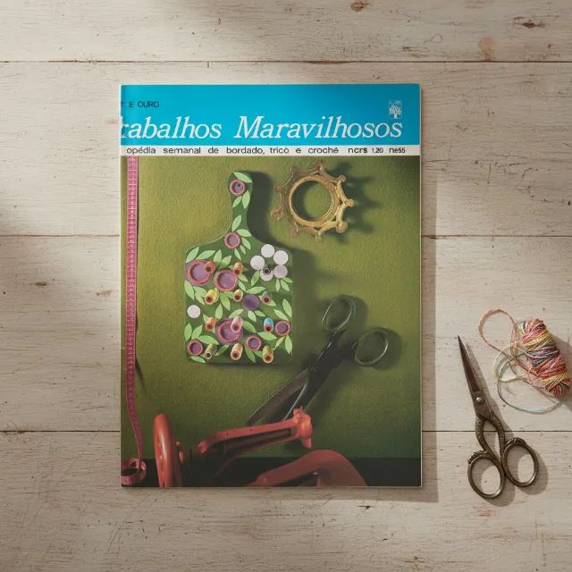 REVISTAS ANTIGAS CROCHÊ TRICÔ - Foto 4