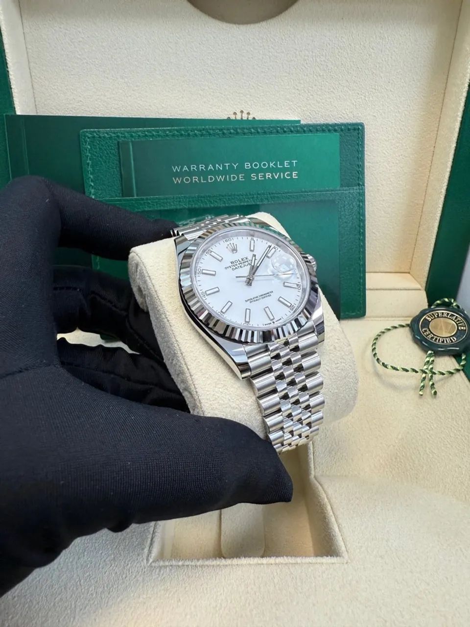 Relógio Rolex datejust jubile prata automático  - Foto 2