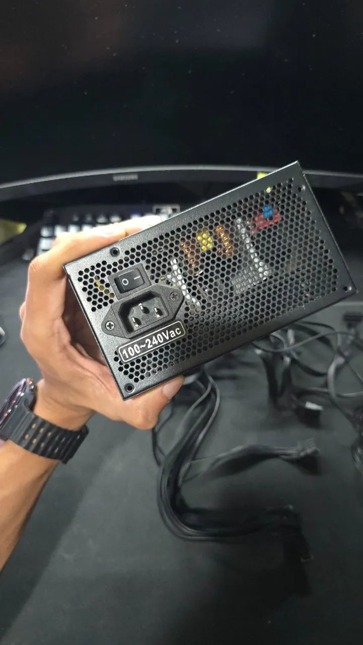 Fonte Mancer Thunder 600w 80 Plus Bronze - Foto 3