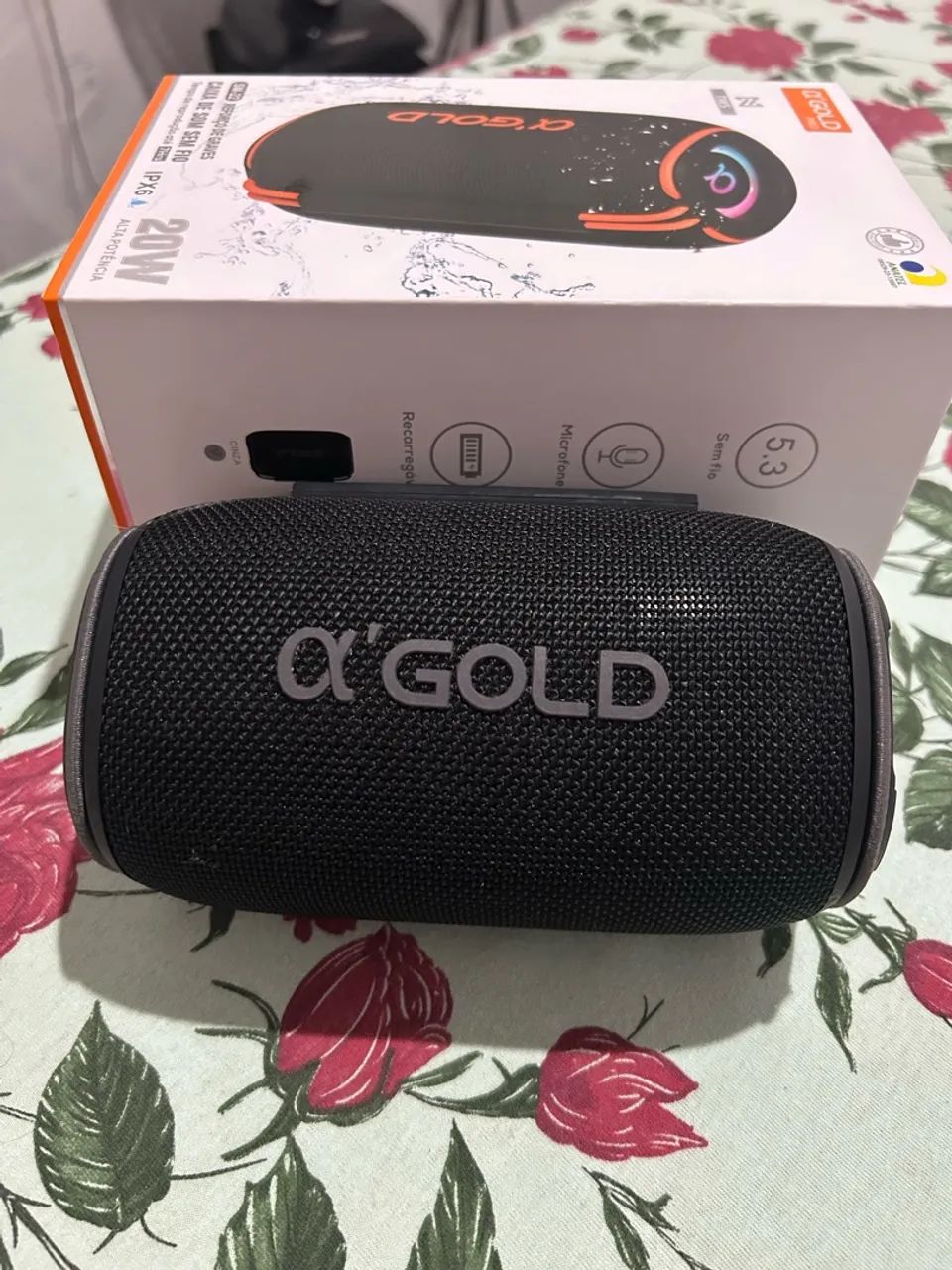 CAIXINHA DE SOM ?GOLD - Foto 2