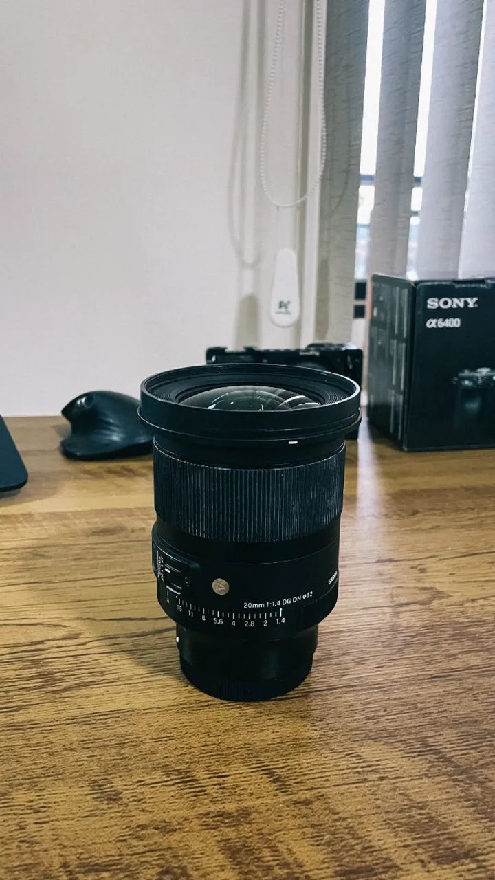 LENTE SIGMA 20MM 1.4 - Foto 2