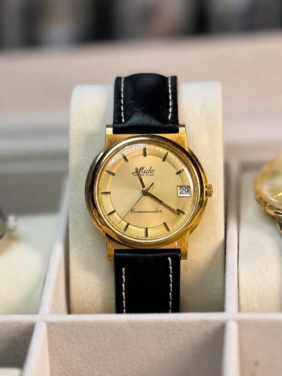 Mido Ocean Star Commander Vintage Automático Swiss Made