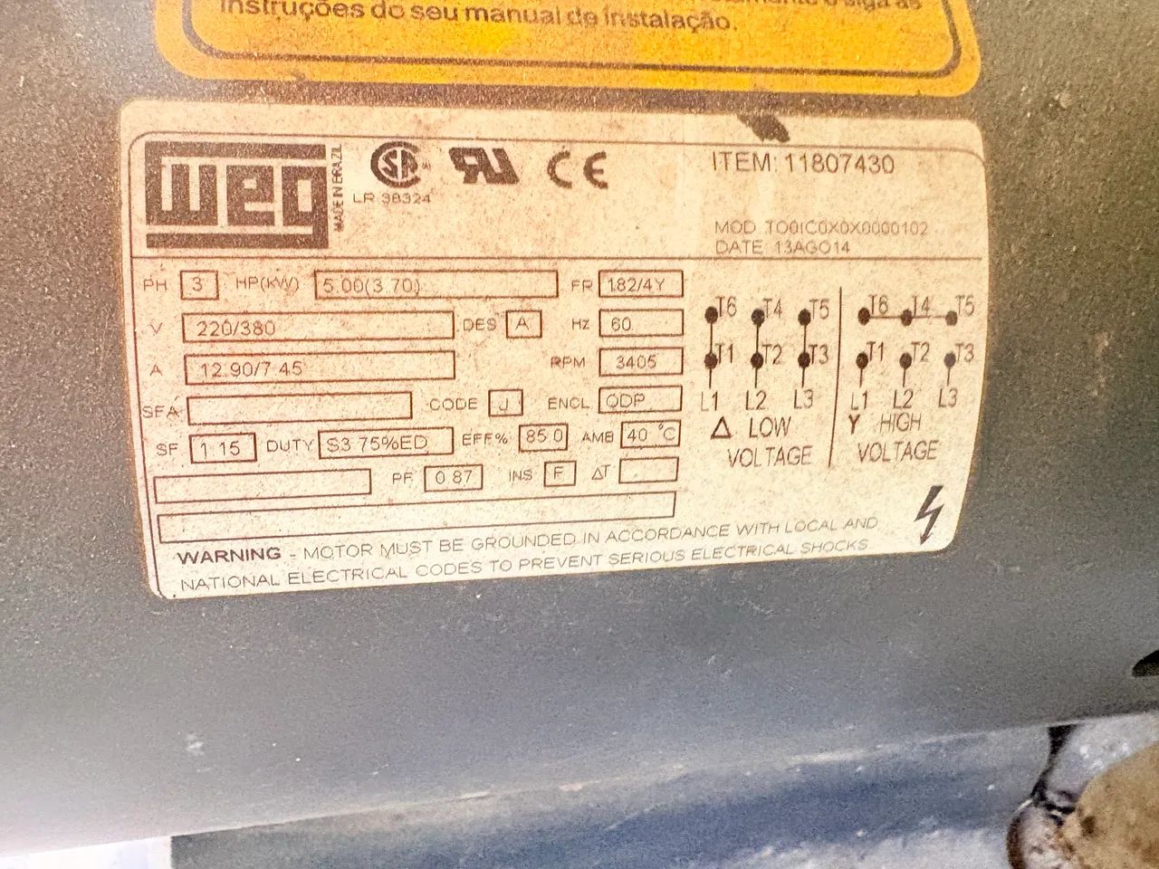 Vendo compressor industrial  - Foto 3