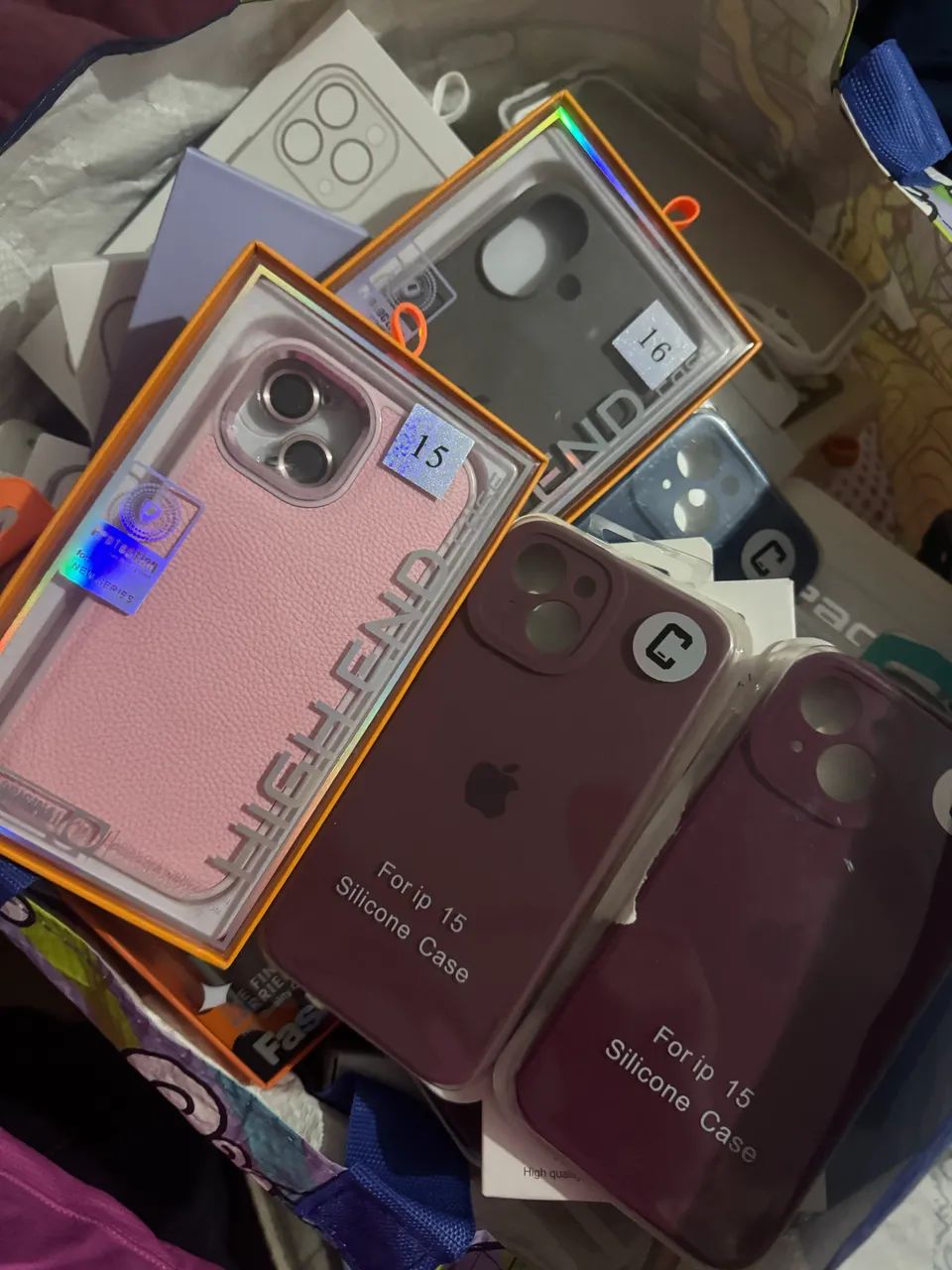 Capas para celulares 16, 15, 13pro e 14 ProMax - Foto 5