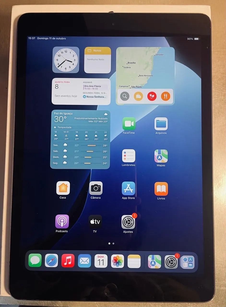 iPad 7 Wi-Fi 128 Gb com Apple Pencil 1a geração - Foto 2