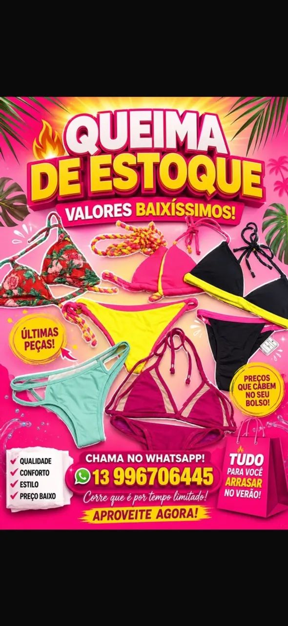 BIQUÍNIS NOVOS PARA O VERÃO! 