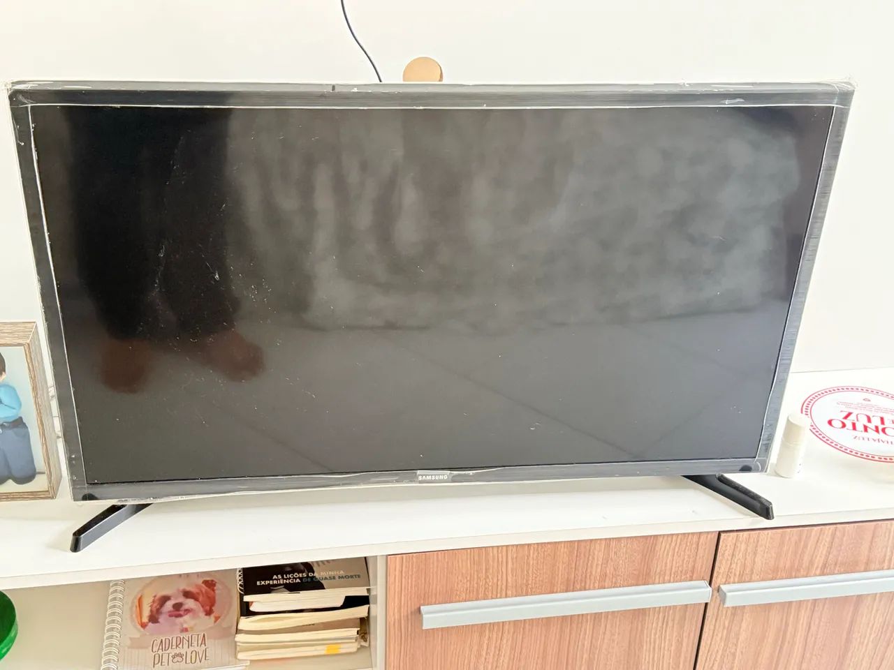 Tv Samsung smart 32 polegadas semi nova  - Foto 4