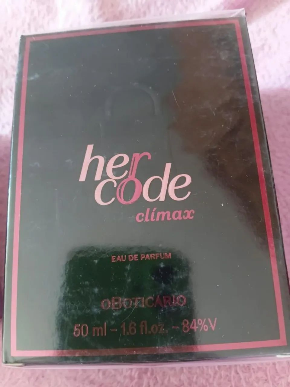 her code climax oboticário