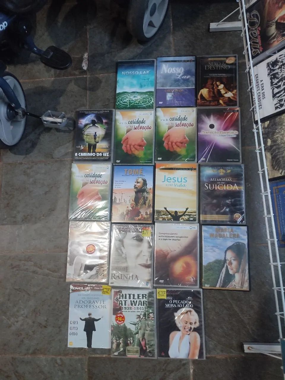 Dvd' s diversos filmes e shows para colecionadores 