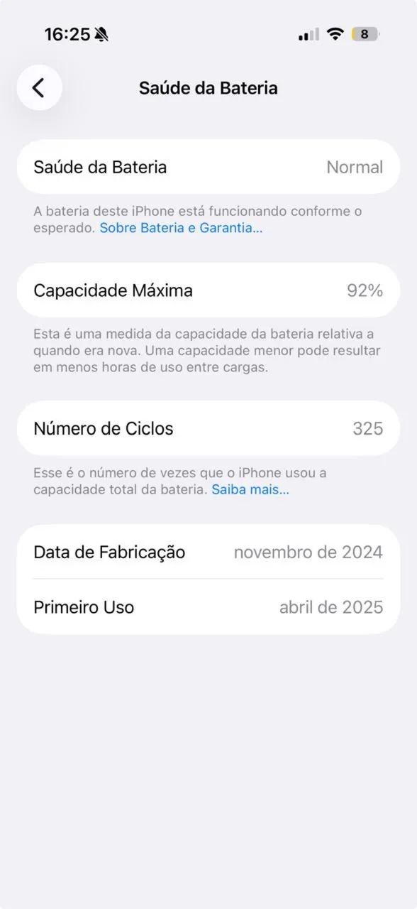 iPhone 16 Pro - 128 GB titânio deserto 