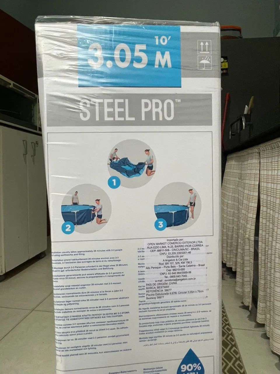 Piscina 4.678L nova  - Foto 2