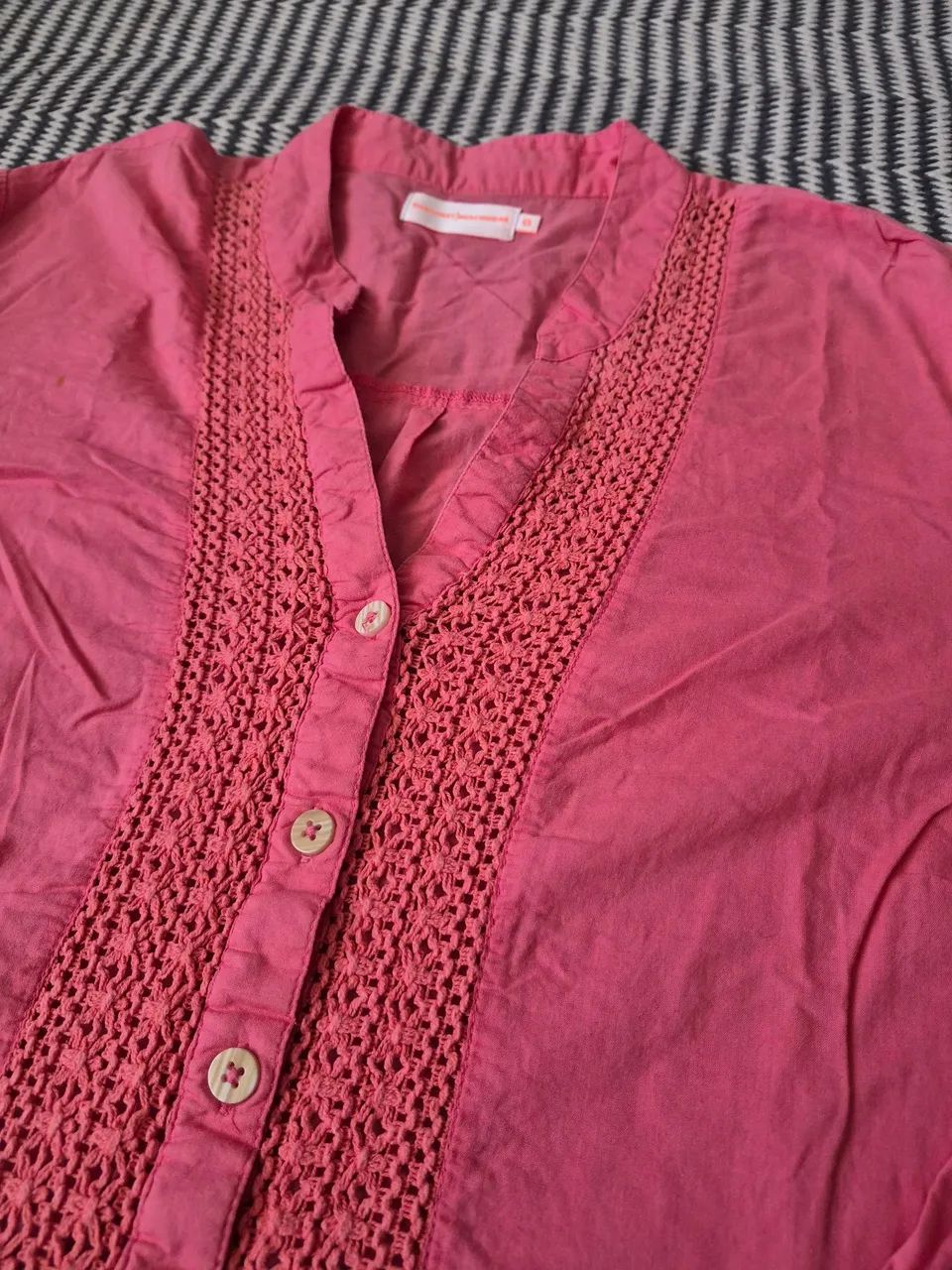 Túnica algodão salmão  - Foto 2