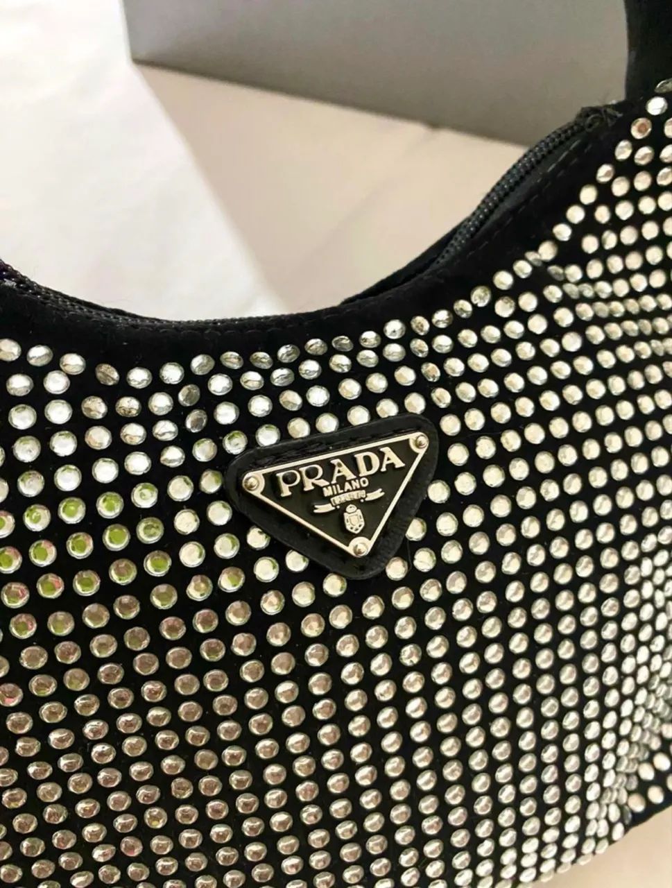 Bolsa preta Prada Nova  - Foto 4