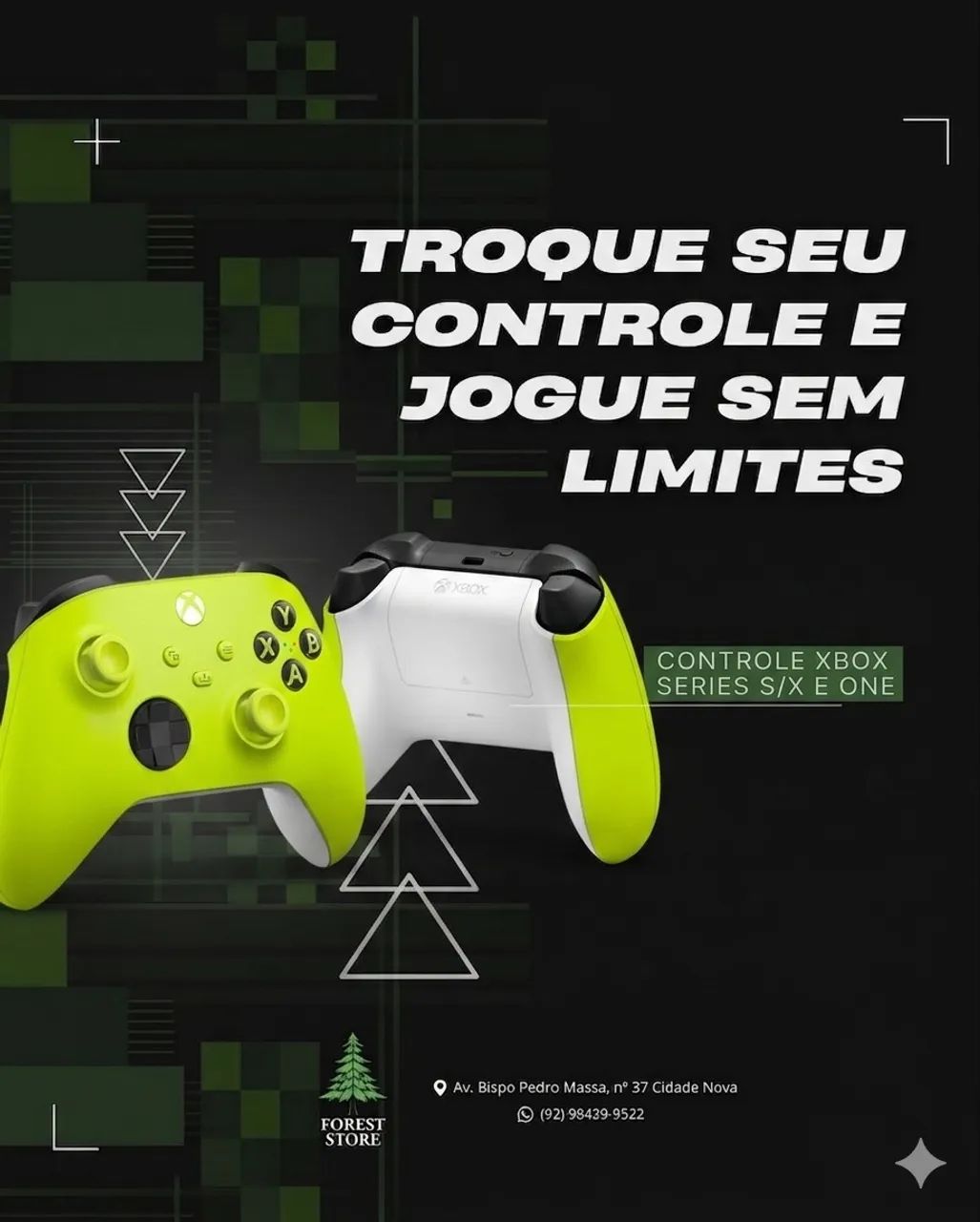 controle xbox séries semi-novos  - Foto 4
