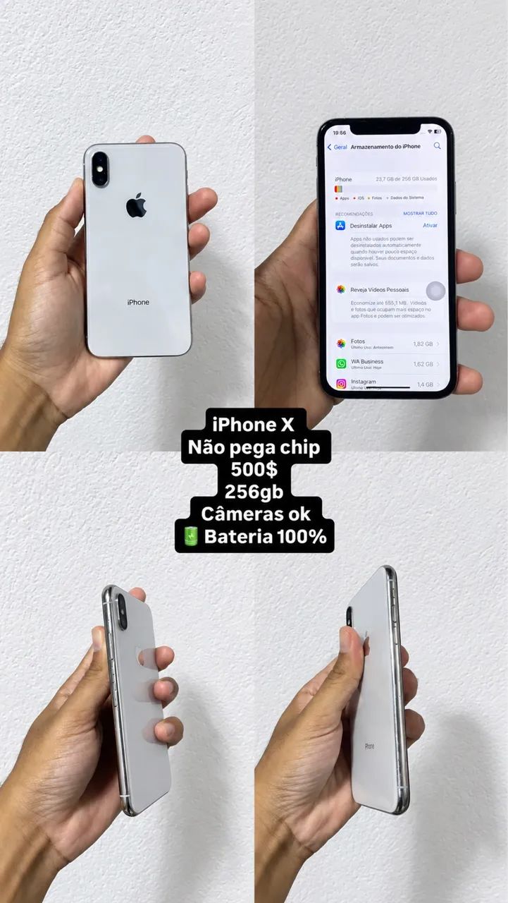 iPhone X 256gb - Celulares e Smartphones - Cigana, Caucaia