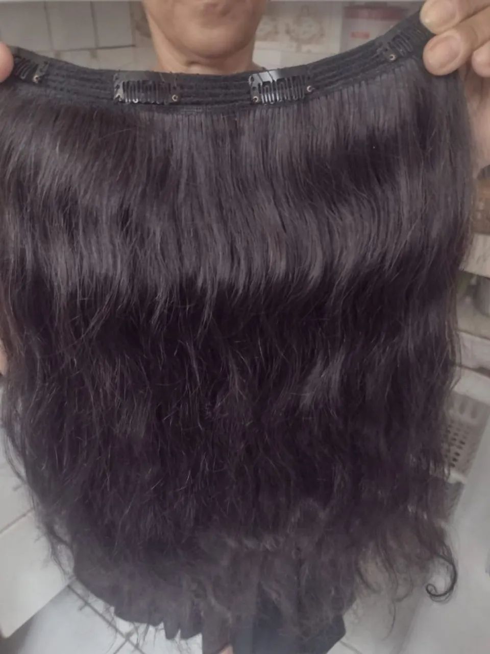 Cabelo 100%humano 140gr - Foto 3