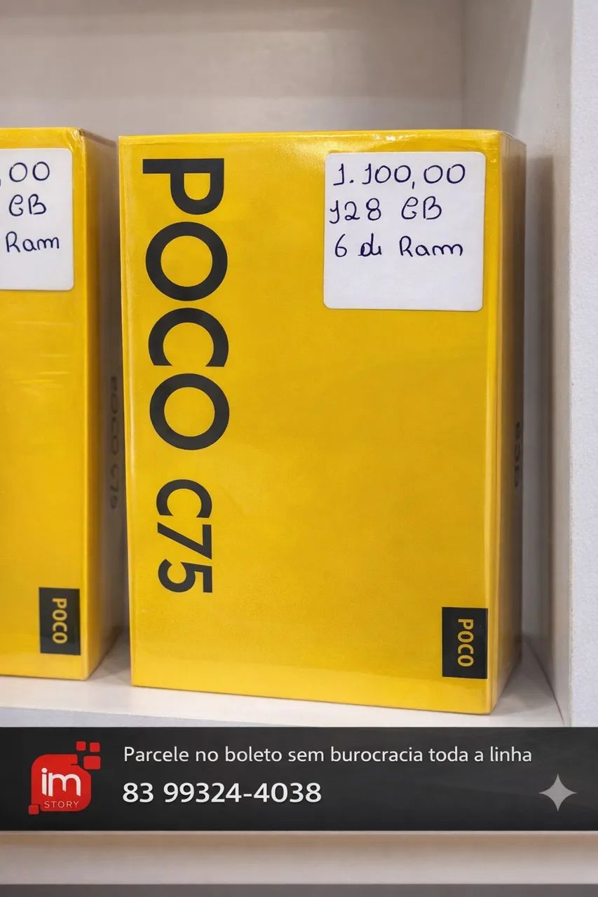 POCO C75 NOVO