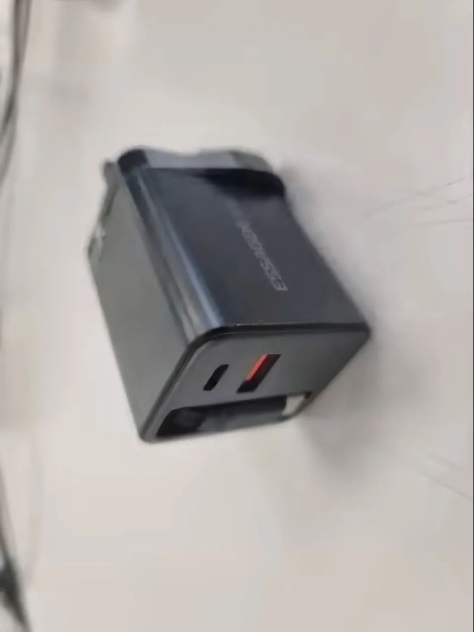 Carregador GaN Essager 65W USB-C Cabo Retrátil - Foto 5