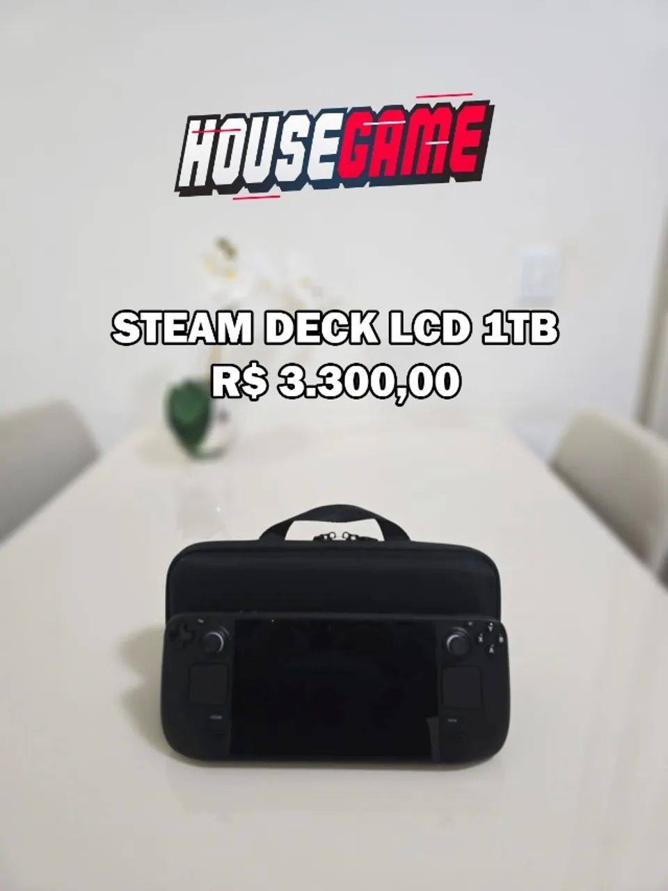 STEAM DECK LCD 1TB - Consoles de Vídeo Game - Parque Residencial