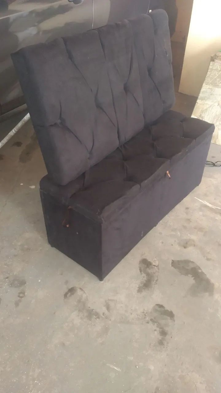  Puff Bau com encosto  - Foto 2