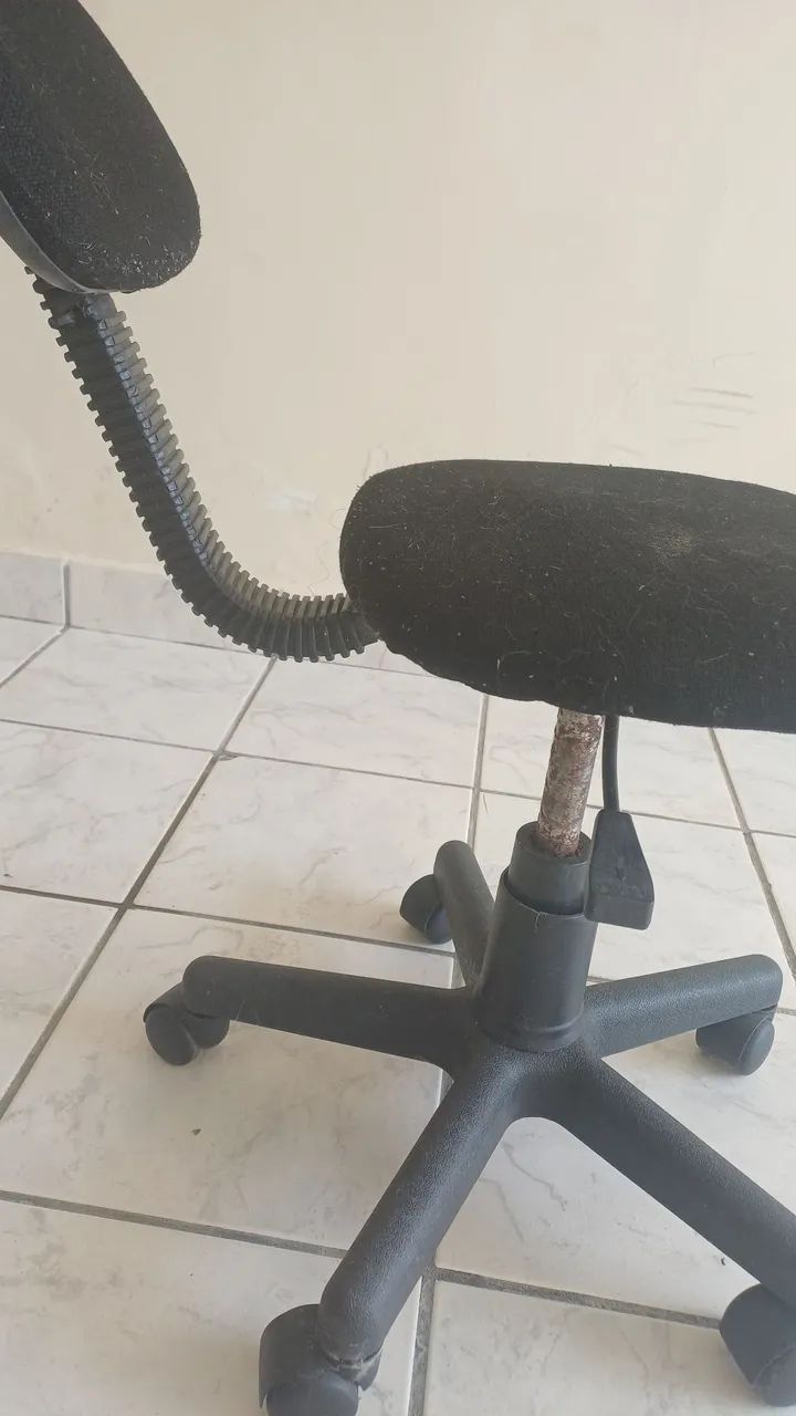 Cadeira escritório preta - Foto 3