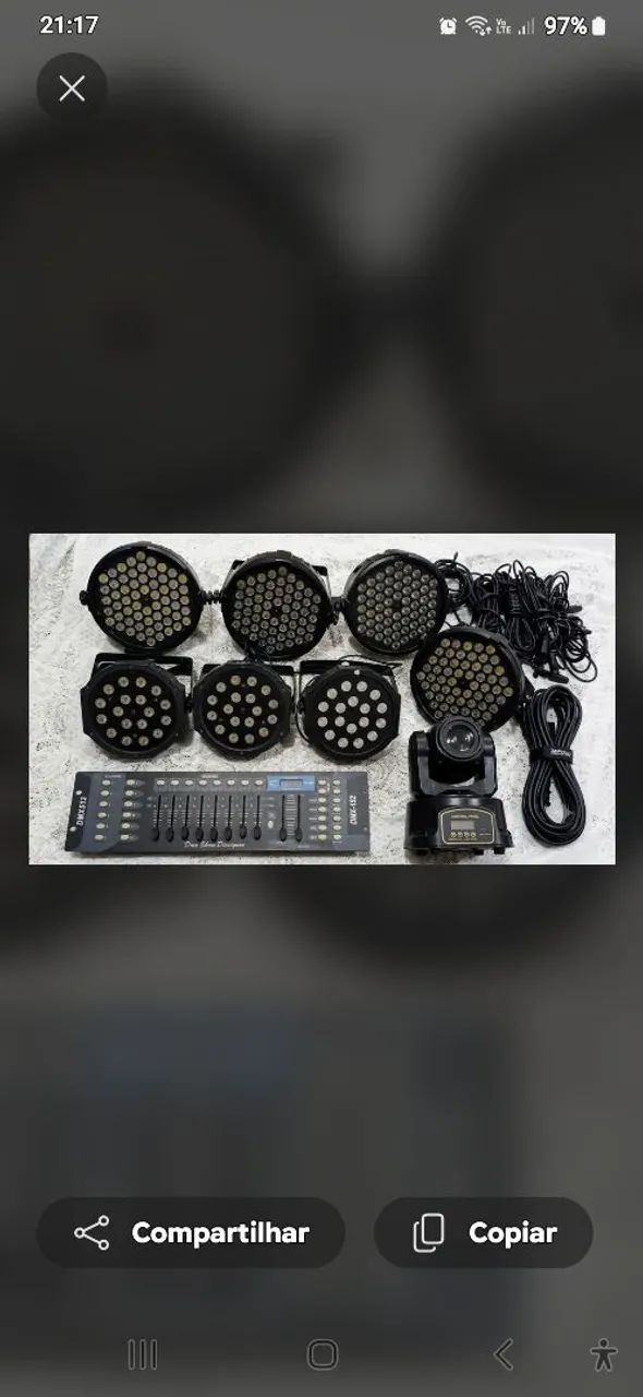 Kit de Iluminação para eventos 