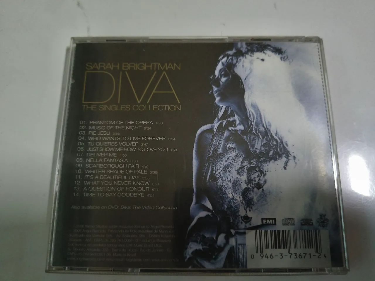 CD SARA BRIGHTMAN DIVA The Singles Collection  - Foto 4