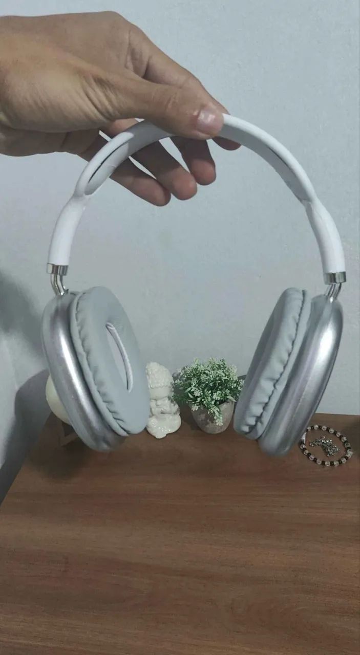 Fone Bluetooth P9 branco 