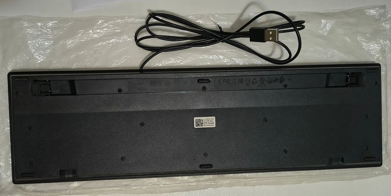 Teclado multimídia Dell KB216 - novo - Foto 2