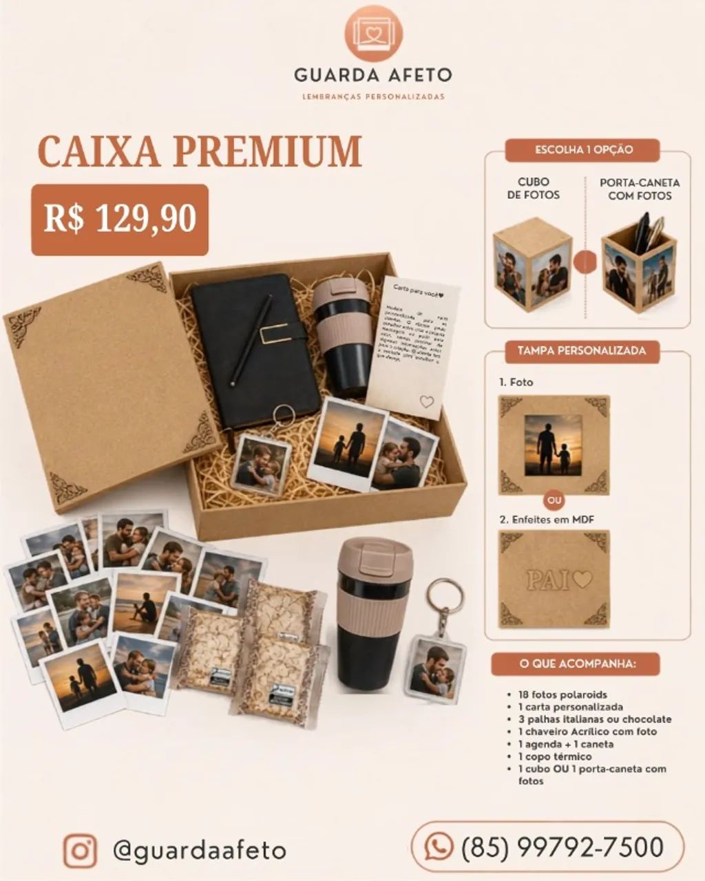 Caixa Personalizada para Presente | Últimas Unidades - Foto 4