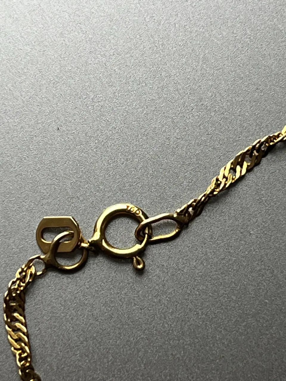 Corrente feminina Ouro 18K - Foto 2