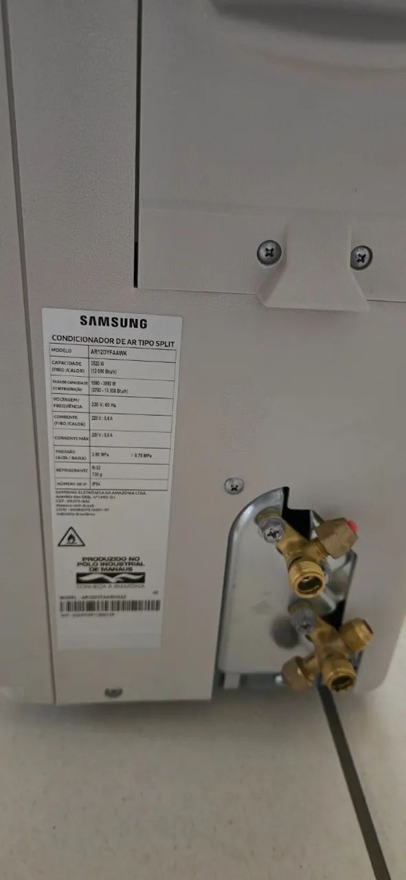CONDENSADORA 100% NOVA SAMSUNG HW 12K 220 F WF IN - Foto 4