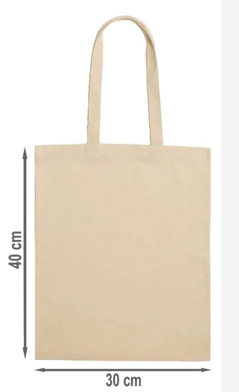 Ecobag  algodão cru - Foto 2