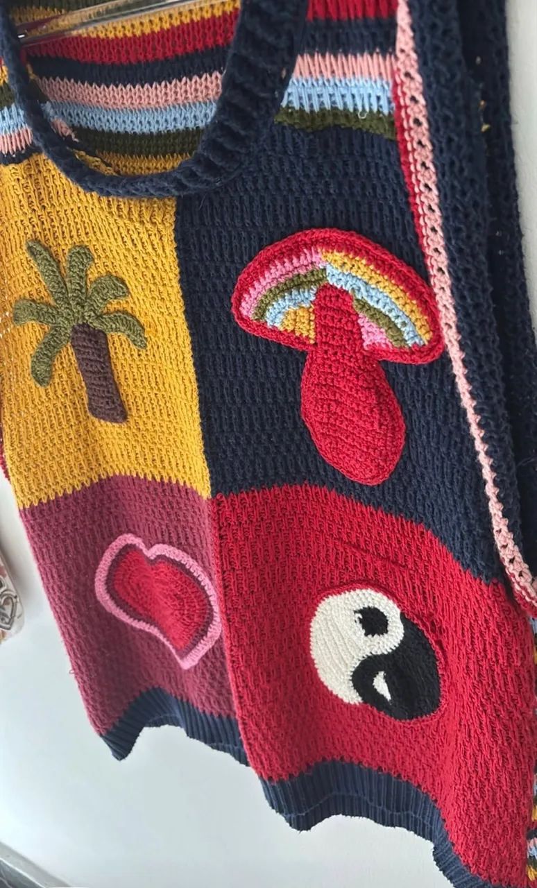 Colete Tricot Farm P 