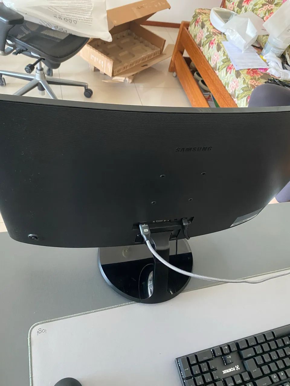Monitor 27 Curvo Samsung 75hz - Foto 5