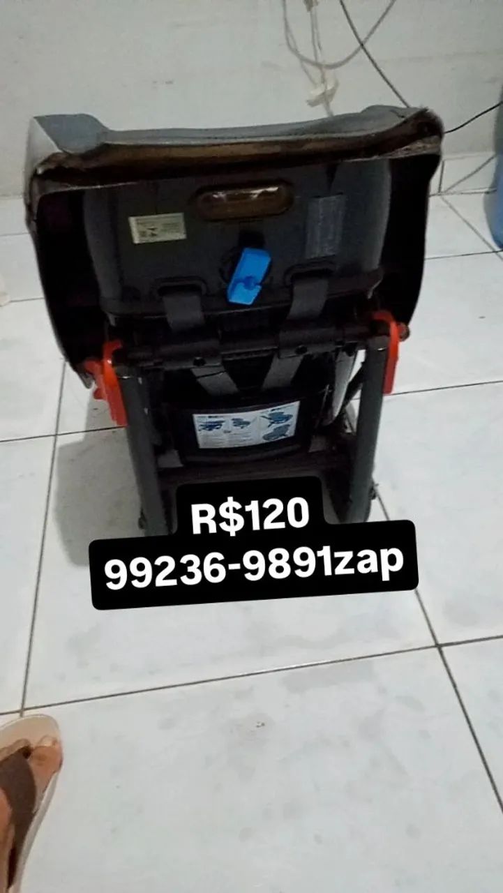 Me desapego dessa cadeira para carro para criança - Foto 2