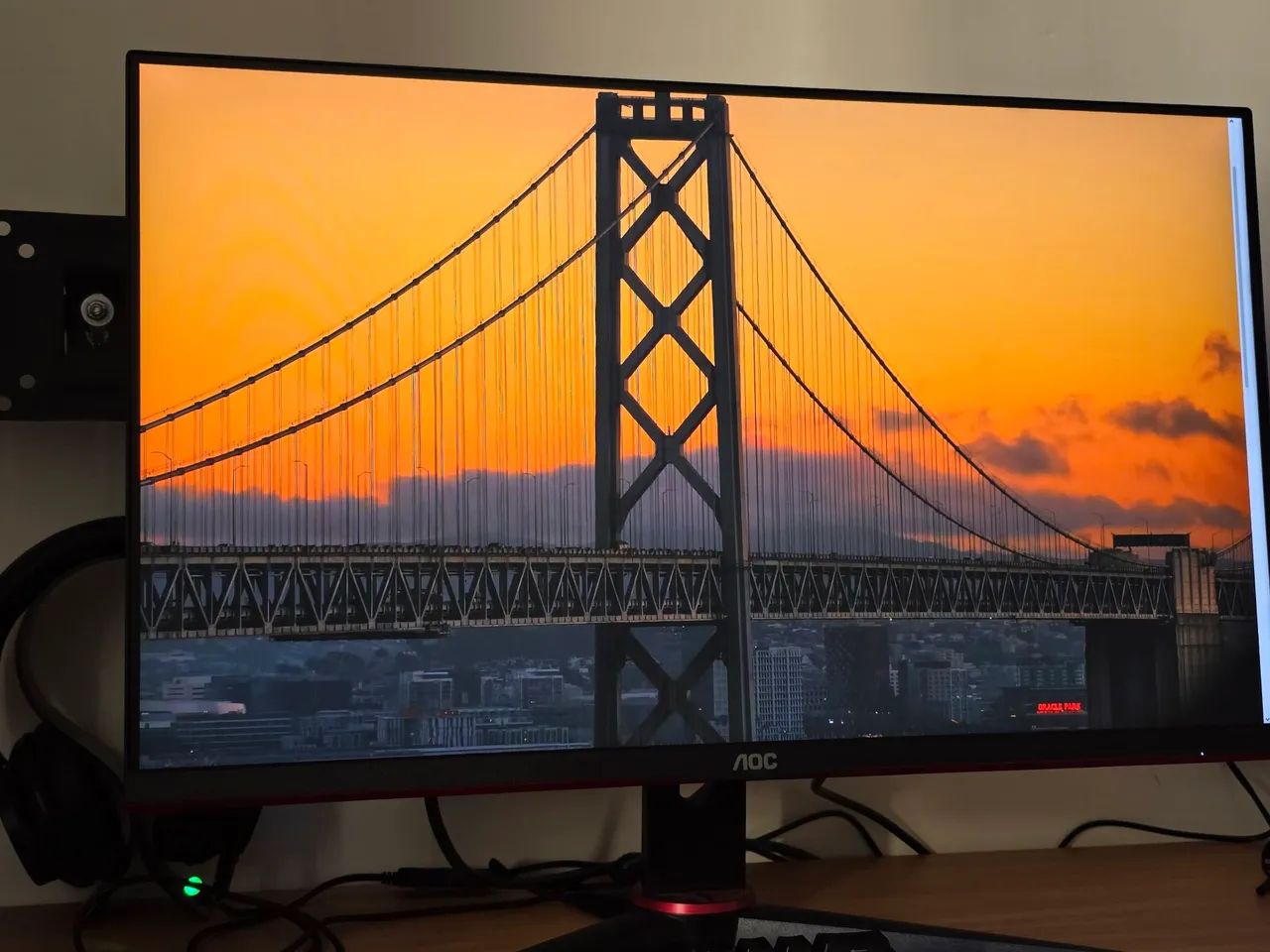 AOC - Monitor 27GE1 de 27" Polegadas! - Foto 4