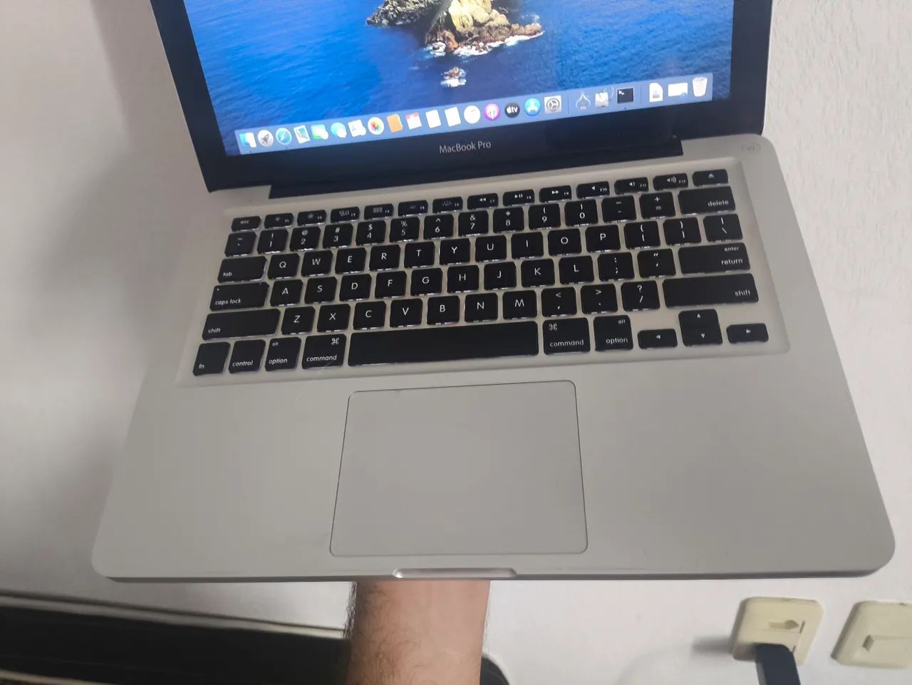 Macbook pro 13 core i7 + 16gb + 256gb de SSD ano 2012 seminovo