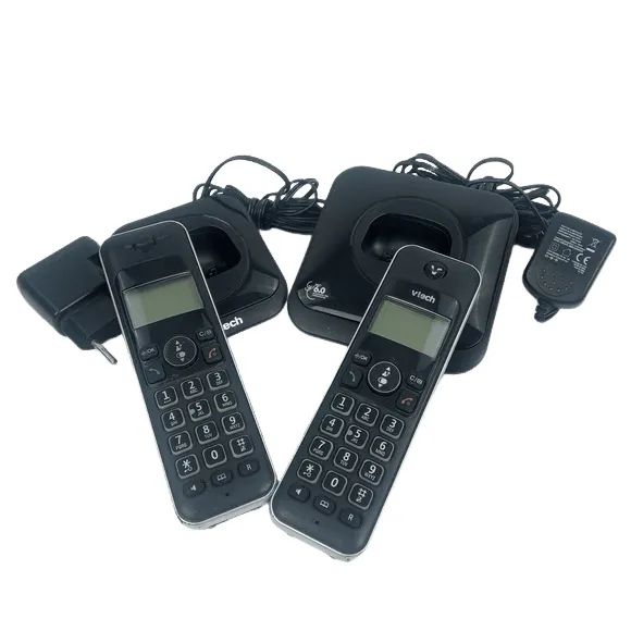 TELEFONE SEM FIO VTECH LYRIX 550 COM EXTENSÃO + BRINDE MULTITOC - USADO  - Foto 5