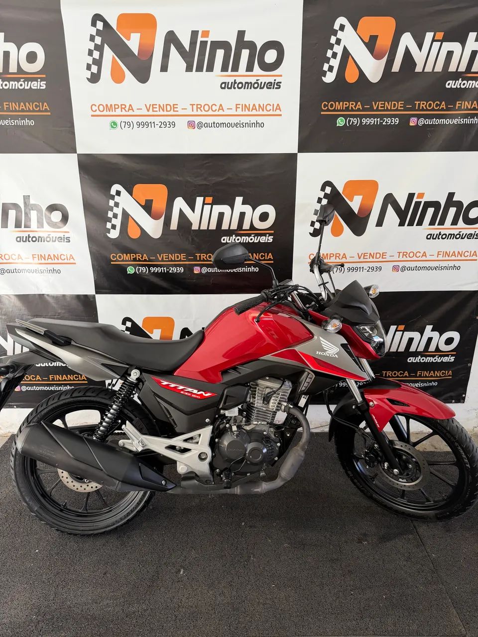 Titan abs 2025/25 com apenas 9.000 km