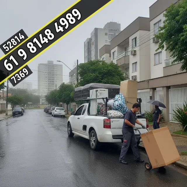 Mudança Frete de confiança, sempre 61/9/8148/4989