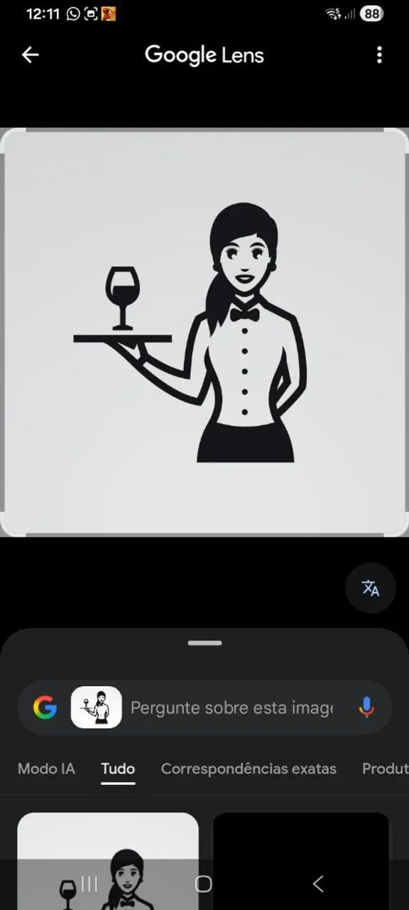 Garçonete barmen drinks 