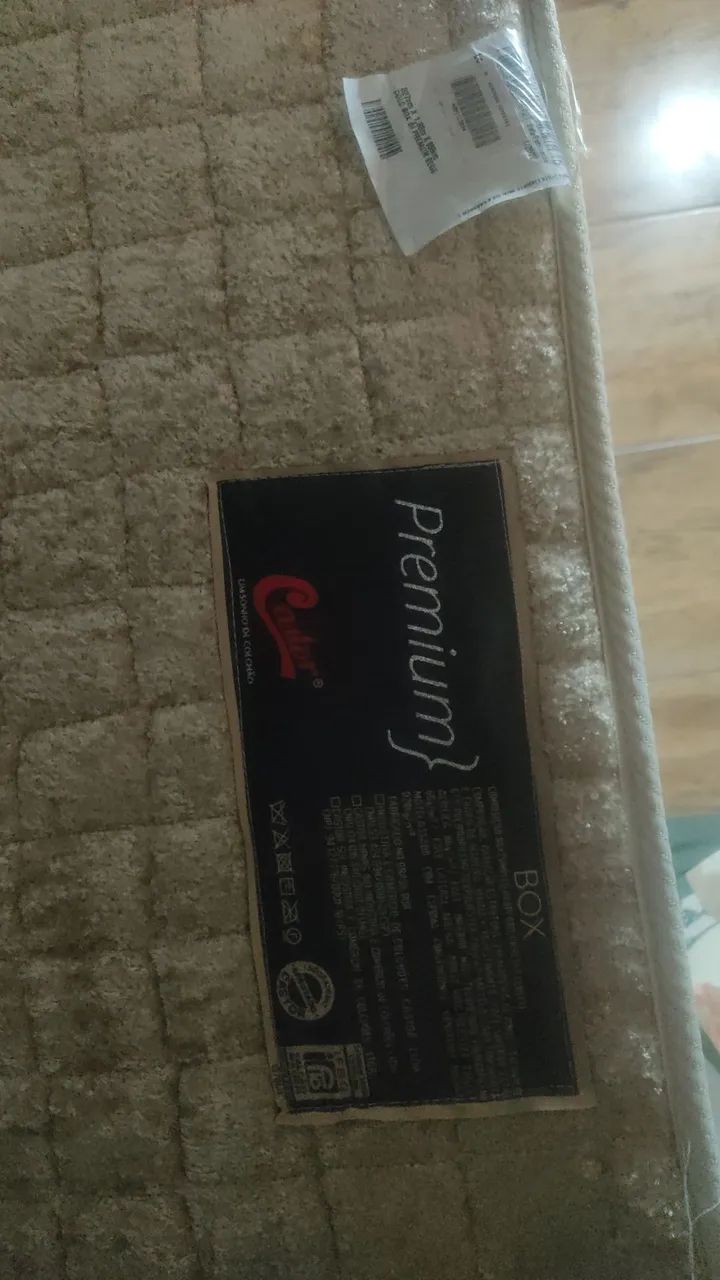 CAMA BOX COM BASE CASTOR E COLCHÃO CASTOR ORTOPÉDICO  - Foto 2