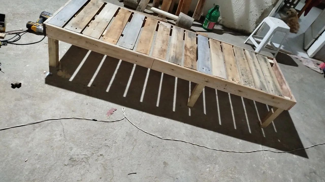 Espreguiçadeira de palete  - Foto 2